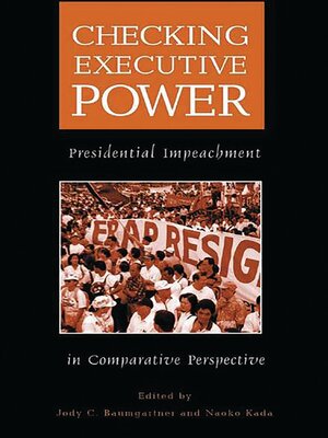 cover image of Checking Executive Power
